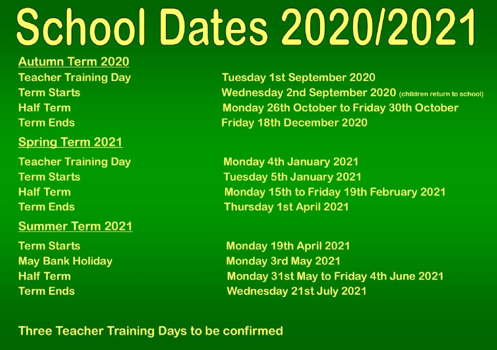 Wembrook Primary School Term Dates